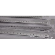 REGLA ALUMINO PLANA  30cm.